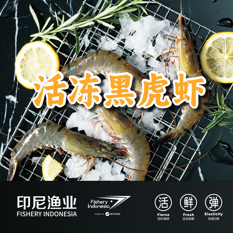 黑虎虾·深海斑节虾